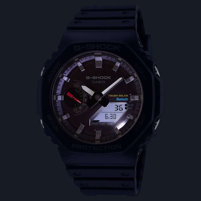 Casio G-Shock Carbon Core Bluetooth & Solar "CasiOak" GA-B2100-1A