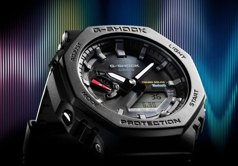 Casio G-Shock Carbon Core Bluetooth & Solar "CasiOak" GA-B2100-1A