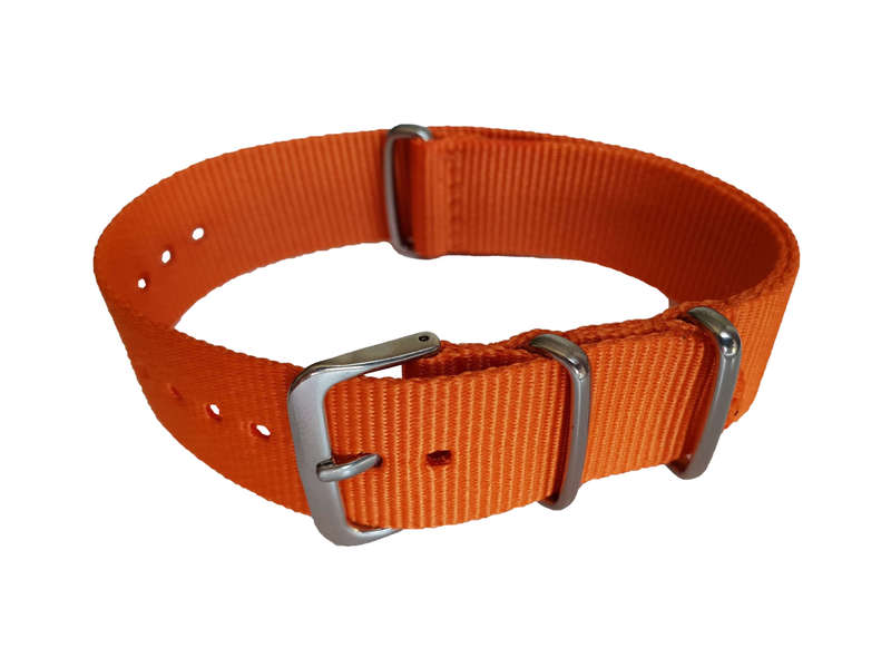 20mm Nato Watch Strap Orange