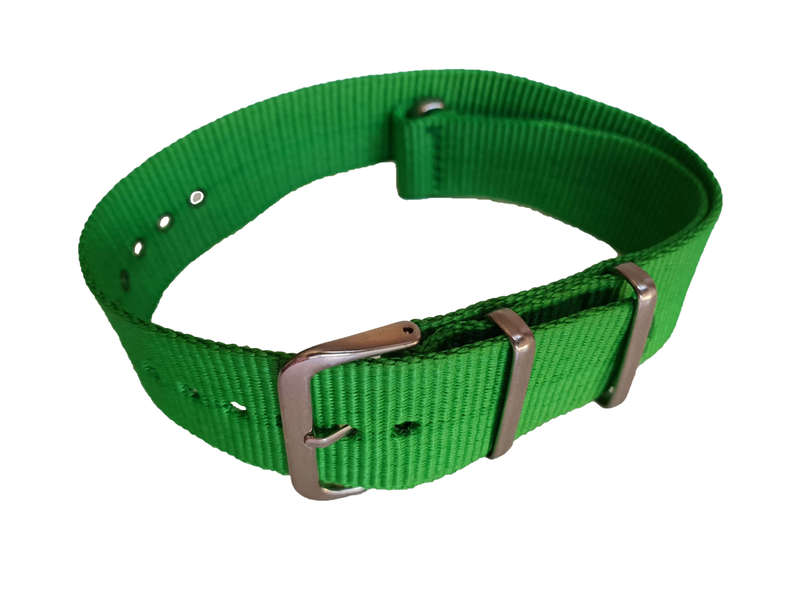 20mm Nato Watch Strap Neon Green