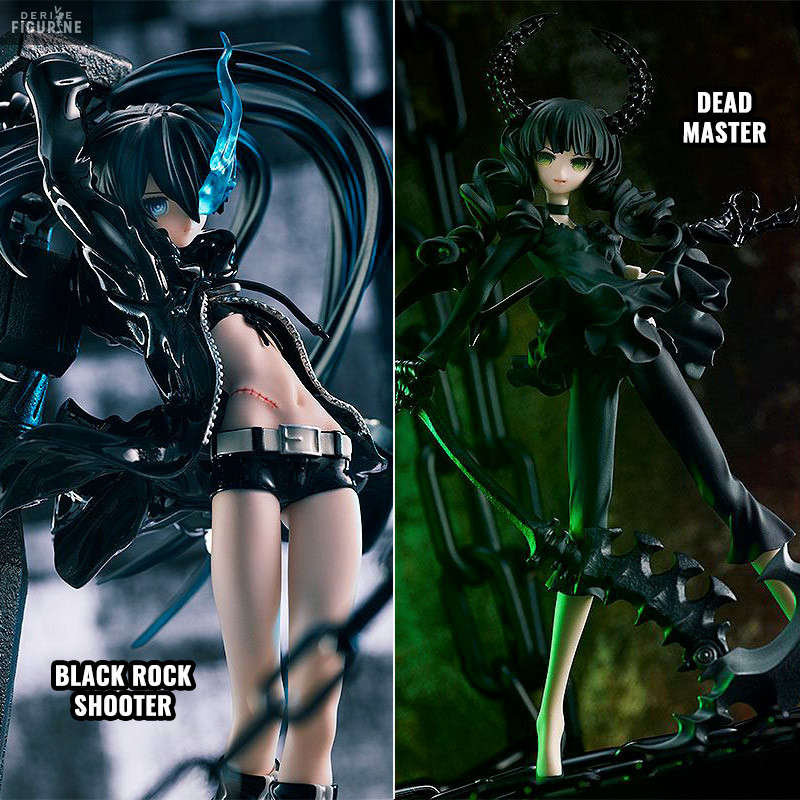Black Rock Shooter and Dead Master, Pop Up Parade, set of two figures (unopened)