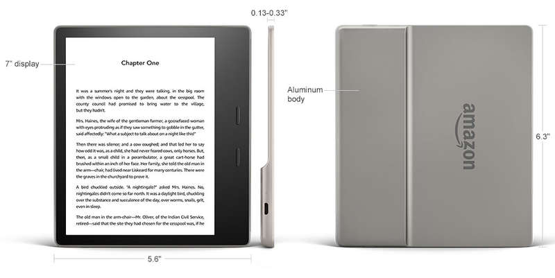 Amazon Kindle Oasis 7" 32GB, Gen10, Waterproof