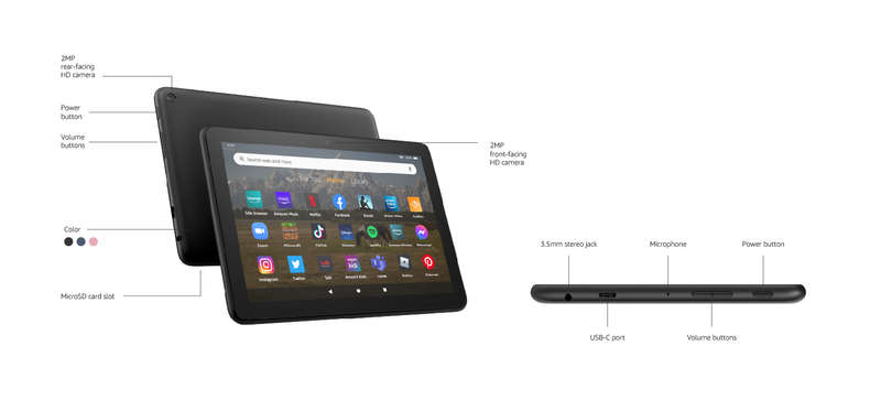 Amazon Fire Tablet HD8 Bundle