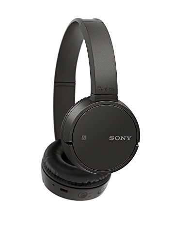 Sony WH-CH500 Wireless On-Ear Headphones, Black