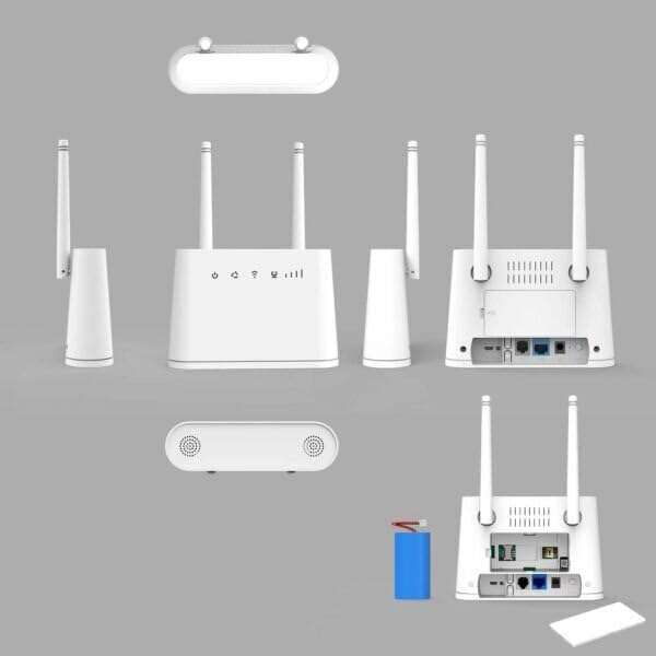RECHARGEABLE LTE CPE 4G WIRELESS ROUTER