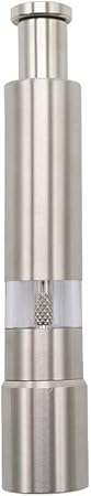 Manual Pepper Grinder,Salt Grinder Refillable,Spice Grinder for Black Pepper,Sea Salt and Himalayan