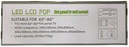 LED LCD PDF Flat panel TV Wall Mount for 40-85 inch TV's