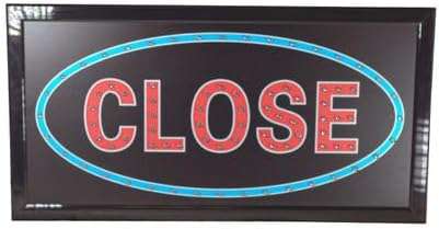 LED Neon Closed Sign for Businesses