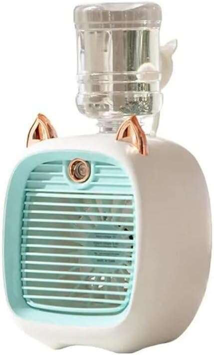 SPRAY COOLING MISTING FAN (BLUE)