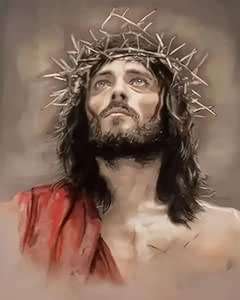 Paint by numbers - Jesus, our Saviour - 50x40cm