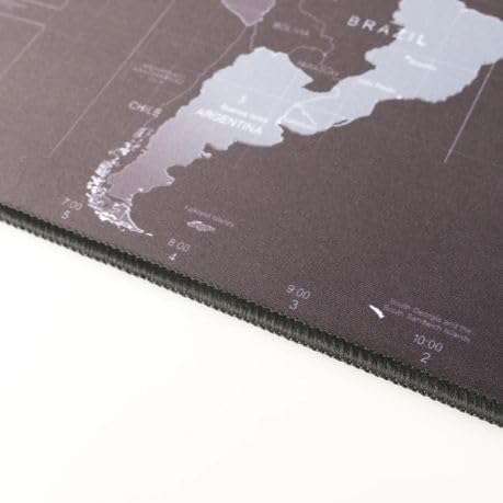 Large Gaming Mouse Pad/Mat with Smooth Surface and Stitched Edges Non-Slip Rubber Base