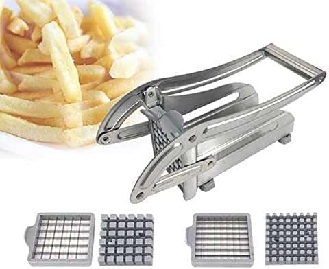 Stainless Manual Potato Cutter French Fries Slicer Potato Chips Maker Meat Chopper Dicer Cutting Mac