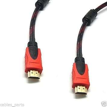 15M HDMI Cable v1.4 Gold High Speed HDTV UltraHD HD 2160p 4K 3D