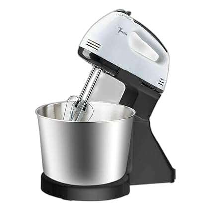 Mann Mart Versatile Electric Stand Mixer for Baking & Cooking ââ¬âœ 7 Speeds, Dough Hook & Whisk