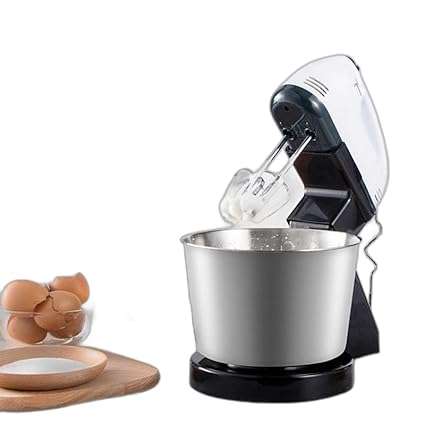 Mann Mart Versatile Electric Stand Mixer for Baking & Cooking ââ¬âœ 7 Speeds, Dough Hook & Whisk