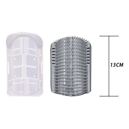 innopet Upgraded version Cat Self Groomer with Catnip,Dog Cat BrushWall Corner Massage Comb,Grooming Brush.
