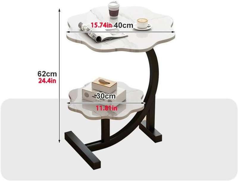 Side Table End tables Sofa Side Table Side Cabinet Side Table Small Coffee Table Living Room Home B