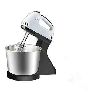 Mann Mart Versatile Electric Stand Mixer for Baking & Cooking ââ¬âœ 7 Speeds, Dough Hook & Whisk