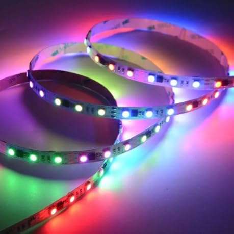 RGB LED FLEXIBLE INDOOR STRIP LIGHTS 5 METER LENGTH