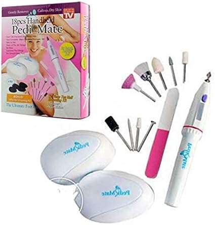 Pedi Mate 18 pcs Handheld -professional pedicure