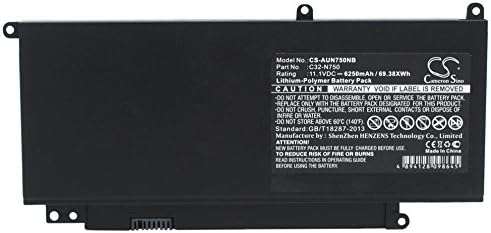 Battery for ASUS N750JV N750JK N750Y47JV-SL ( C32-N750 )