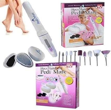 Pedi Mate 18 pcs Handheld -professional pedicure