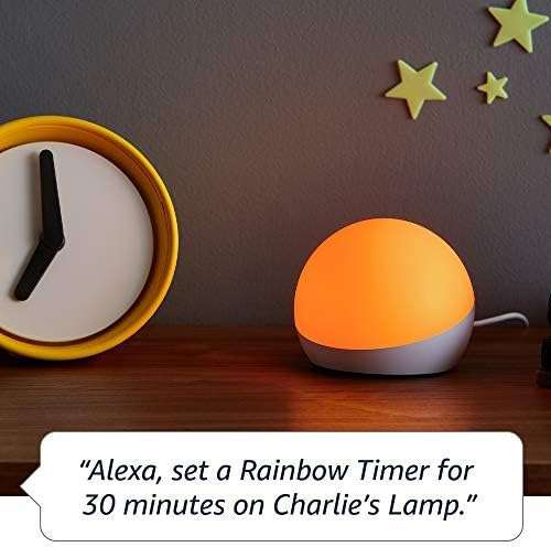 Amazon Refurbished: Amazon Echo Glow - Multicolor smart lamp, Works with Alexa