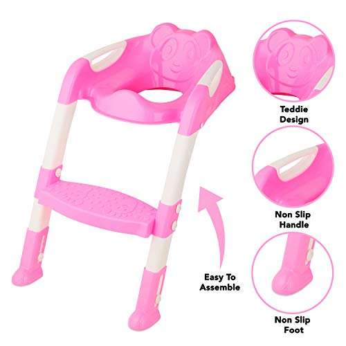 Folding Toddler Potty Training Toilet Ladder