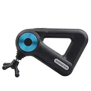 Battery Powered Cordless Percussion Deep Tissue Gun Massager for Pain Relief With 12 Attachment Full