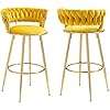 KC Furn-Marloe Bar Chair (yellow set of 2)