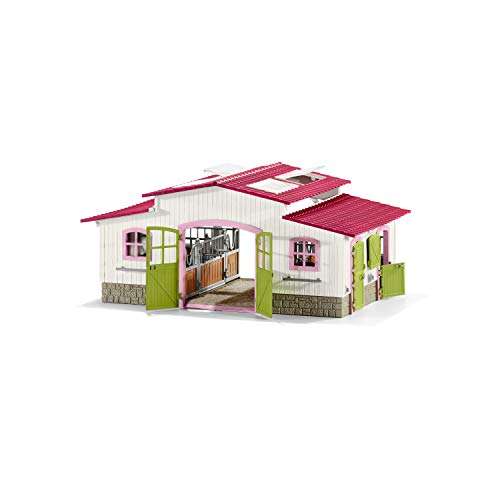 Schleich Horse Club, 44-Piece Playset, Horse Toys for Girls and Boys 5-12 years old Riding Center...