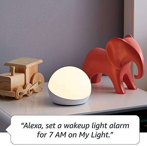 Amazon Refurbished: Amazon Echo Glow - Multicolor smart lamp, Works with Alexa