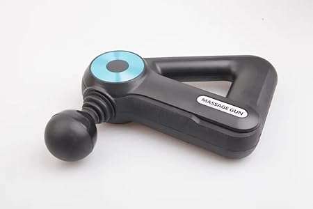 Battery Powered Cordless Percussion Deep Tissue Gun Massager for Pain Relief With 12 Attachment Full