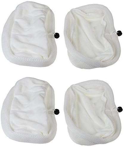 First4Spares 2 X Premium Microfibre Steam Mop Cloth Pads 9 in 1 Compatible with Morphy Richards 7200