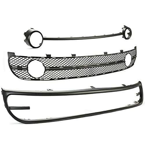 Kojem Bumper Lower Grille Grill Compatible with 1998-2005 Volkswagen New Beetle Hatchback/Convert...