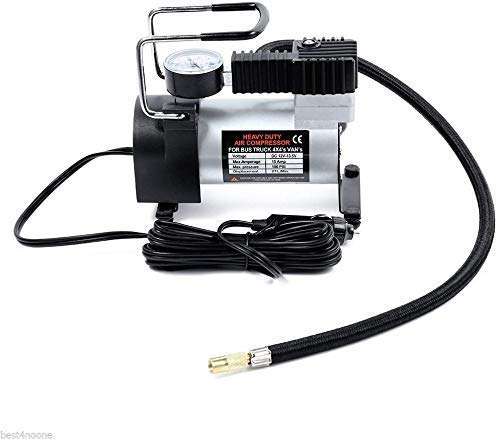 Automobile Car Bike Tire Inflator Pump Car Tool AC12V Portable Air Compressor