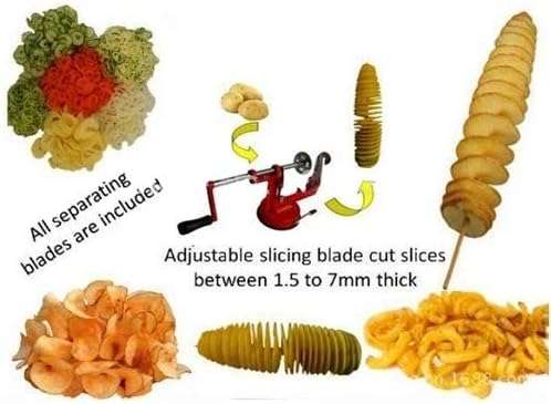 Mini Spiral Potato Slicer