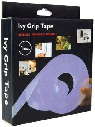 IVY ADHESIVE DOUBLE-SIDED REUSABLE GRIP TAPE