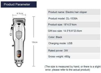 DALING Professional Style Hair Clippers DL-1538A