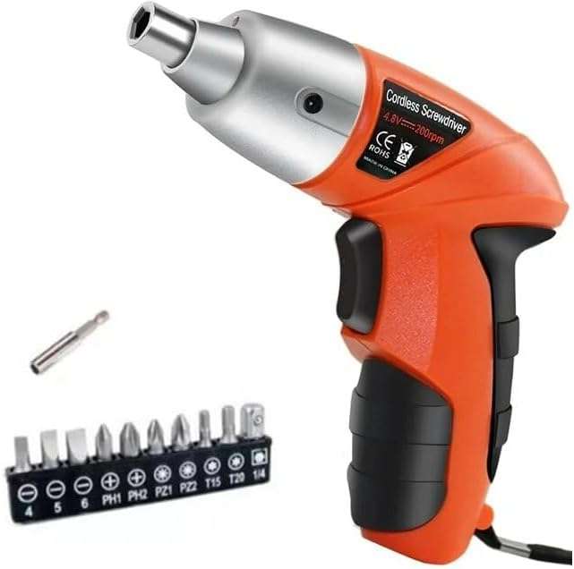 COMPACT CORDLESS SCREWDRIVER/DRILL (0.2CM CHUCK SIZE
