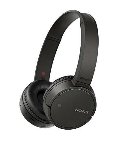 Sony WH-CH500 Wireless On-Ear Headphones, Black