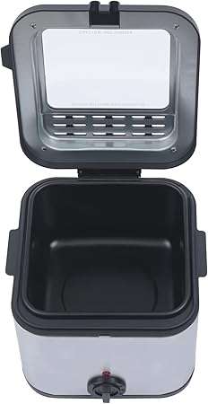 ELECTRIC DEEP FRYER WITH STAINLESS STEEL BASKET