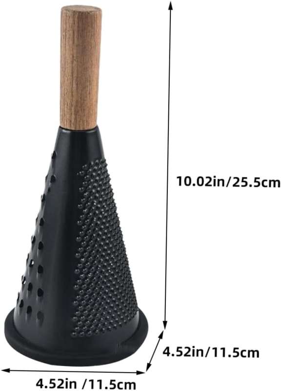 Cheese Grater Large Stainless Steel Handheld Vegetable Slicer Rotating Cheese Grater Ideal