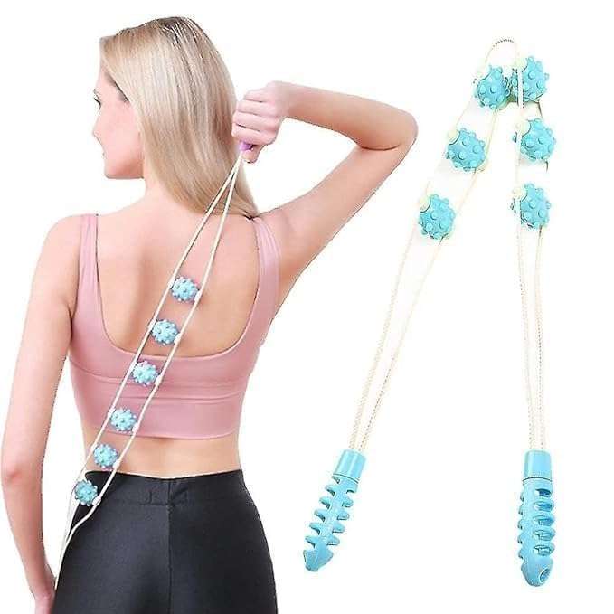 CASSARINA Body Muscle Rope Back Massage Roller Massage Ropper Rope Manual Masage Belt Massage Rolle
