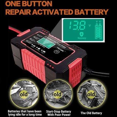 RJ TIANYE 12V INTELLIGENT PULSE REPAIR CHARGER -NG-146