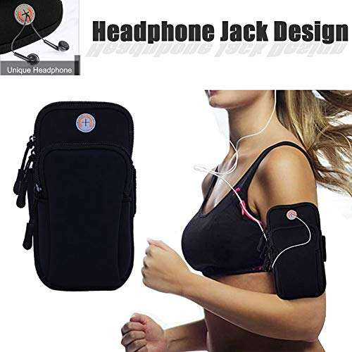 MOVOYEE Phone Armband Gym Phone Holder for Arm,iPhone Pouch iPhone Arm Case for iPhone 12 11 Pro ...