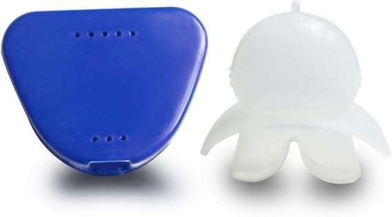 Anti Snoring,Genkent Snore Stopper Tongue Soft Transparent Medical,Stop Snoring Silicone Sleep Apnea