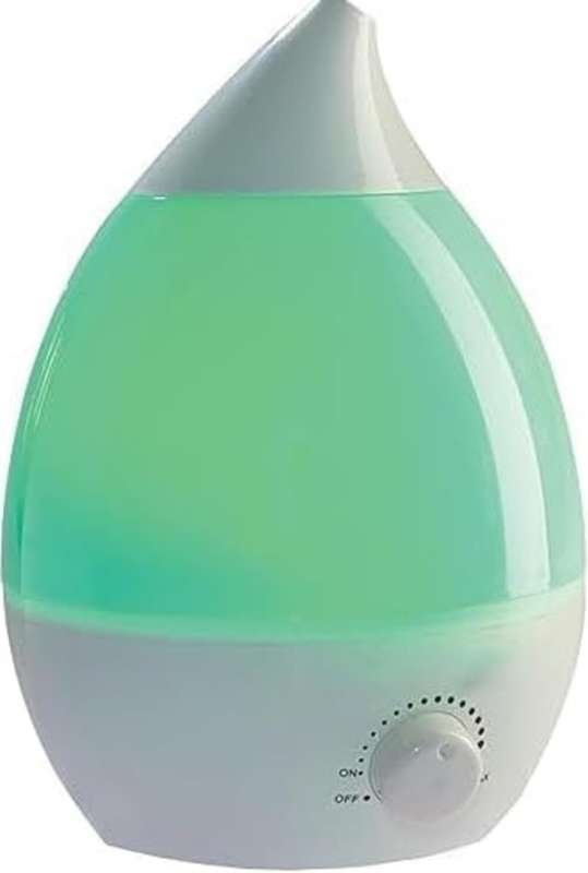 2-IN-1 ULTRASONIC AROMATHERAPY HUMIDIFIER AND DIFFUSER WITH LED AMBIENT LIGHTING - GREEN