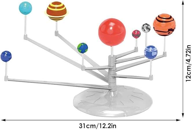 Solar System Kit - Science Kits For Kids Age 5 | Planet Toys For Kids, Solar System Model Making Kit