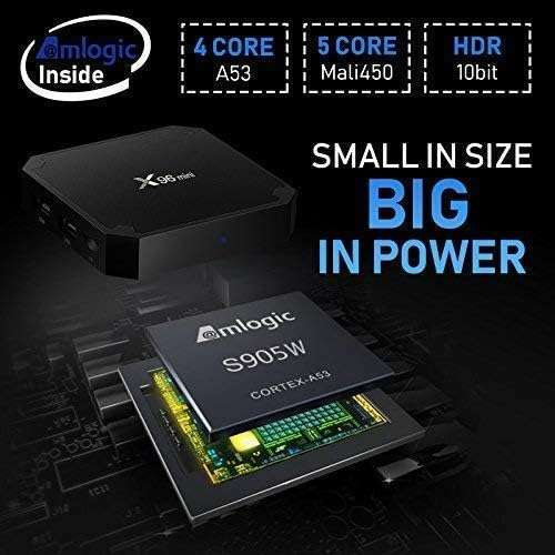 X96 mini 4K*2K UHD Output Smart TV BOX Player